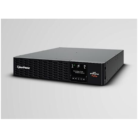 CyberPower Professional Rack Mount PR1500ERTXL2U - UPS (rack-mountable  /  external) - AC 220 / 230 / 240 V - 1500 Watt - 1500 VA - 1-phase - RS-232, USB - output connectors: 10 - 2U - black - 0