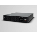 CyberPower Professional Rack Mount PR1500ERTXL2U - UPS (rack-mountable  /  external) - AC 220 / 230 / 240 V - 1500 Watt - 1500 VA - 1-phase - RS-232, USB - output connectors: 10 - 2U - black