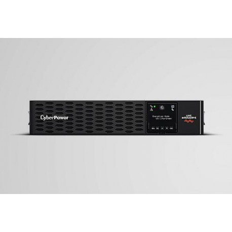 CyberPower Professional Rack Mount PR1500ERTXL2U - UPS (rack-mountable  /  external) - AC 220 / 230 / 240 V - 1500 Watt - 1500 VA - 1-phase - RS-232, USB - output connectors: 10 - 2U - black - 2