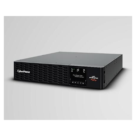 CyberPower Professional Rack Mount PR2200ERTXL2U - UPS (rack-mountable  /  external) - AC 220 / 230 / 240 V - 2200 Watt - 2200 VA - 1-phase - RS-232, USB - output connectors: 10 - 2U - black - 0