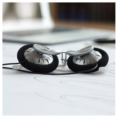 Koss KSC75 - Headphones - on-ear - clip-on - wired - 3.5 mm jack - 1