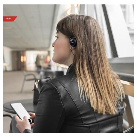 Koss BT221i - Headphones with mic - on-ear - over-the-ear mount - Bluetooth - wireless - black - 2