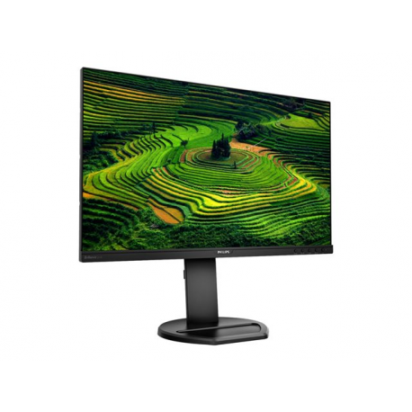 Philips B Line 241B8QJEB - LED monitor - 24" (23.8" viewable) - 1920 x 1080 Full HD (1080p) @ 75 Hz - IPS - 250 cd / m² - 1000:1 - 5 ms - HDMI, DVI-D, VGA, DisplayPort - speakers - black texture - 1