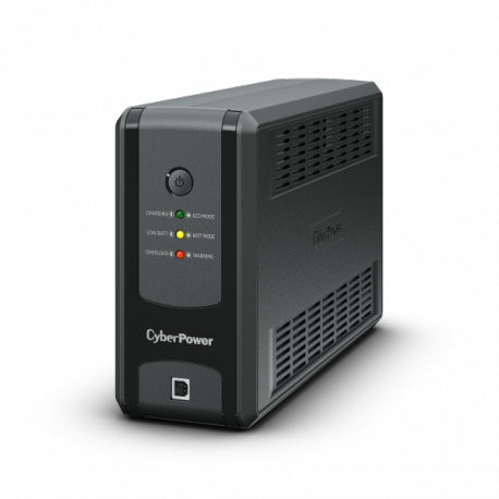 CyberPower UT Series UT850EG-FR - UPS - AC 230 V - 425 Watt - 850 VA - 1-phase - USB - output connectors: 3 - France - black - 0