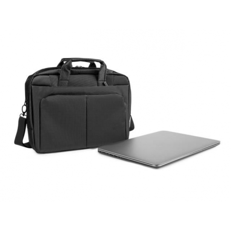 Natec Gazelle - Notebook carrying case - 15.6" - black - 5
