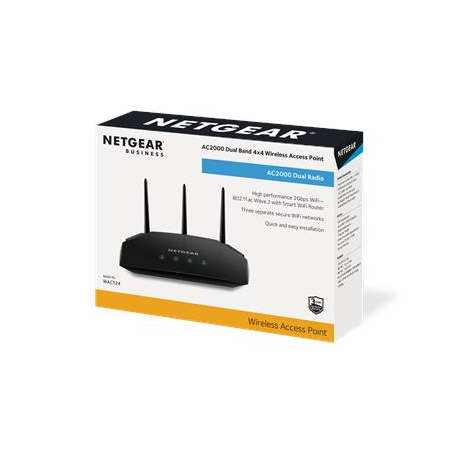Netgear WAC124-100PES AC2000 Dual Band 4x4 Wireless Access Point