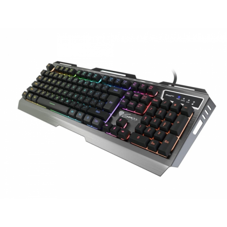 Keyboard GENESIS RHOD 420 Gaming RGB Backlight, USB, US layout