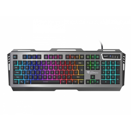 Keyboard GENESIS RHOD 420 Gaming RGB Backlight, USB, US layout