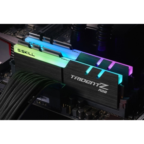 G.Skill TridentZ RGB Series - AMD Edition - DDR4 - kit - 16 GB: 2 x 8 GB - DIMM 288-pin - 3200 MHz / PC4-25600 - CL16 - 1.35 V - unbuffered - non-ECC - 2
