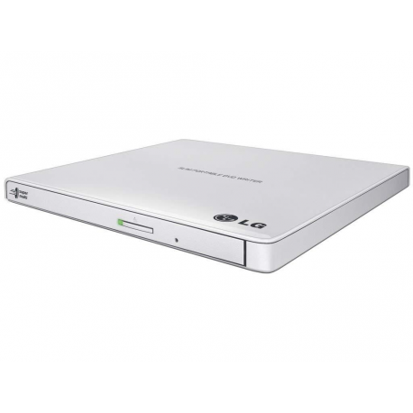 LG GP57EW40 - Disk drive - DVD±RW (±R DL)  /  DVD-RAM - 8x / 8x / 5x - USB 2.0 - external - white - 0