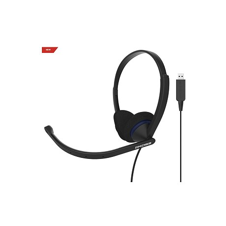 Koss CS200 USB - Headset - on-ear - wired - USB - 4