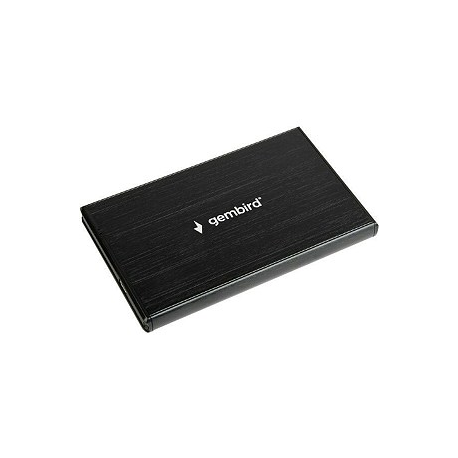 Gembird EE2-U3S-3 - Storage enclosure - 2.5" - SATA - USB 3.0 - black - 3
