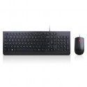 Lenovo Essential Wired Combo - Keyboard and mouse set - USB - Lithuanian - for ThinkCentre M80t Gen 3; ThinkCentre neo 50; ThinkPad T14s Gen 3; V50t Gen 2-13