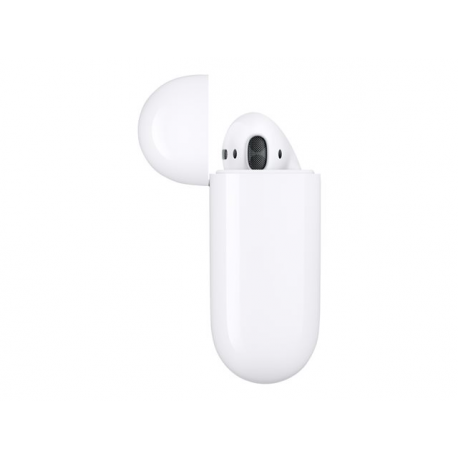 Apple AirPods with Wireless Charging Case - 2nd Generation - true wireless earphones with mic - ear-bud - Bluetooth - for iPad / iPhone / iPod / TV / Watch - 4