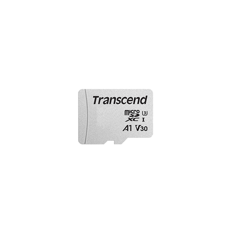 Transcend 300S - Flash memory card - 4 GB - Class 10 - microSDHC - 0
