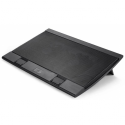 Deepcool WIND PAL FS - Notebook stand - with 2 cooling fans, 2-port USB hub - black