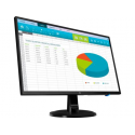 HP N246v - LED monitor - 23.8" (23.8" viewable) - 1920 x 1080 Full HD (1080p) @ 60 Hz - IPS - 250 cd / m² - 1000:1 - 5 ms - HDMI, DVI, VGA - black