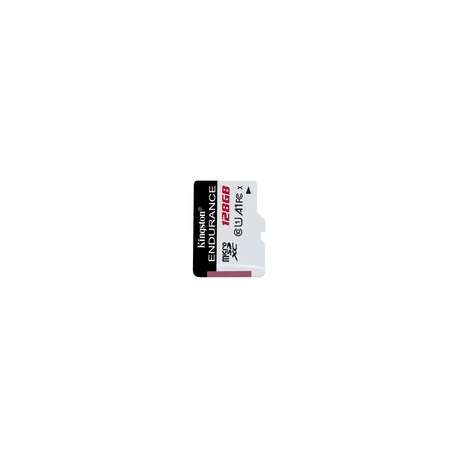 Kingston High Endurance - Flash memory card - 128 GB - A1  /  UHS-I U1  /  Class10 - microSDXC UHS-I - 0