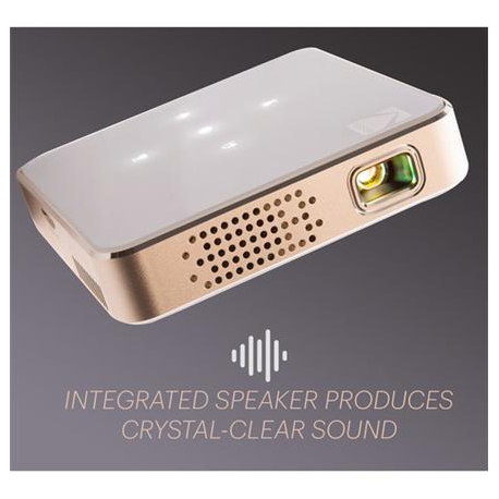 Kodak Portable Projector Luma 75 RODPJS75 640 x 360, 25 ANSI lumens, 1300:1, White/Gold,