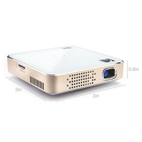 Kodak Portable Projector Luma 75 RODPJS75 640 x 360, 25 ANSI lumens, 1300:1, White/Gold,