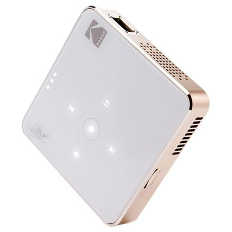 Kodak Portable Projector Luma 75 RODPJS75 640 x 360, 25 ANSI lumens, 1300:1, White/Gold,