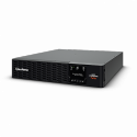 CyberPower Smart App Professional Rackmount Series PR3000ERT2U - UPS (rack-mountable  /  external) - AC 220 / 230 / 240 V - 3000 Watt - 3000 VA - RS-232, USB - output connectors: 8 - 2U - black