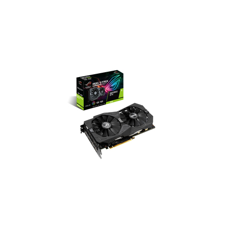 Asus Rog Strix Gtx1650 O4g Gaming Oc Edition Graphics Card Gf Gtx 1650 4 Gb Gddr5 Pcie 3 0 X16 2 X Hdmi 2 X Displayport
