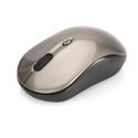 Ednet Notebook Mouse - Mouse - right and left-handed - optical - 3 buttons - wireless - 2.4 GHz - USB wireless receiver - black, antracite
