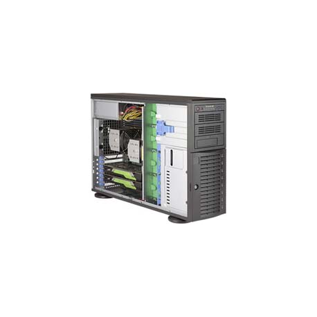 4U BARE 2XPHI C621 8X3.5HS (Dual Socket P (LGA 3647), 16x DIMM DDR4, Intel C621, 10x SATA III, 2x NVMe, 2x RJ-45, USB 3.0/3.1, V
