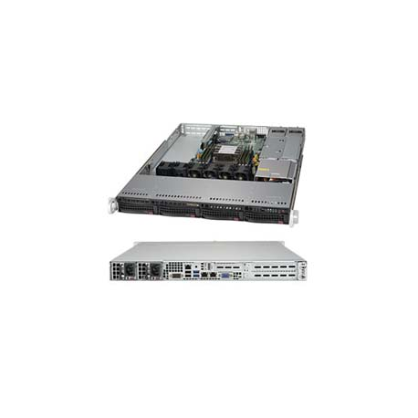1U BARE 1XPHI C622 4X3.5HS (Socket P (LGA 3647), 6x DIMM DDR4, Intel C622, 10x SATA III, 2x RJ-45, ipmi lan, 2x USB 3.0, 2x USB 