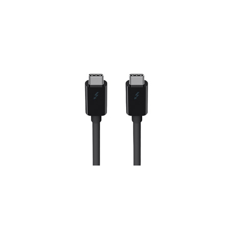 THUNDERBOLT 3 CABLE 40 GBPS 5A (USB-C Thunderbolt 3, 40Gbps, 2m, black)