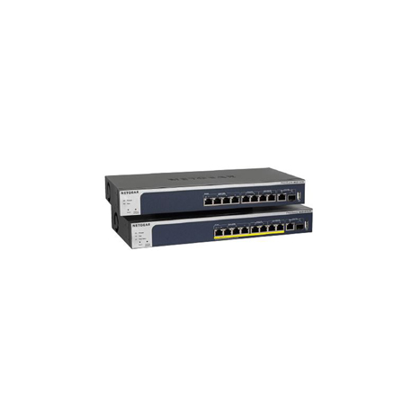 10-P.MULTI GB SMART SWITCH (8-Port Multi-Gigabit Smart Managed Pro Switch mit 2x 10G Kupfer/Fiber Uplinks, aufgegliedert in 2-Po