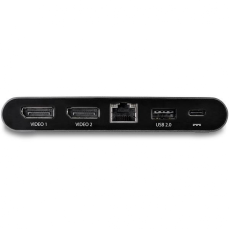 USB-C MULTIPORT ADAPTER 2XDP (StarTech.com Dual Monitor USB-C Multiport Adapter - Windows - 2 x 4K DP - 100W PD 3.0 - GbE? - DP 