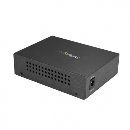 StarTech.com Multimode SC Fiber Media Converter for 10 / 100 / 1000 Network, 550m Range, Gigabit Ethernet, 850nm, Full Duplex Gigabit Ethernet Media Converter, Fiber Optic Media Converter - Ethernet Over Fiber (MCMGBSCMM055) - Fibre media converter - GigE - over fibre optic - 1000Base-SX, 100Base-TX, 1000Base-T - RJ-45  /  SC multi-mode - up to 550 km - 850 nm - 0