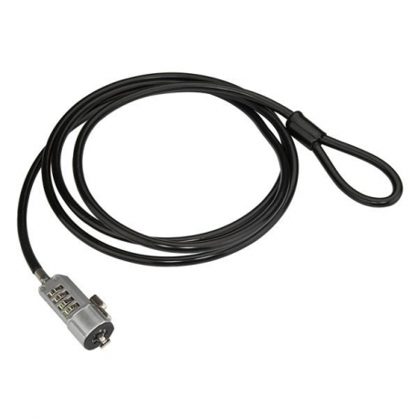 LAPTOP LOCK - 1.8M STEEL CABLE (StarTech.com Laptopschloss - Computerschloss - 1,8m - Kombinationsschloss)