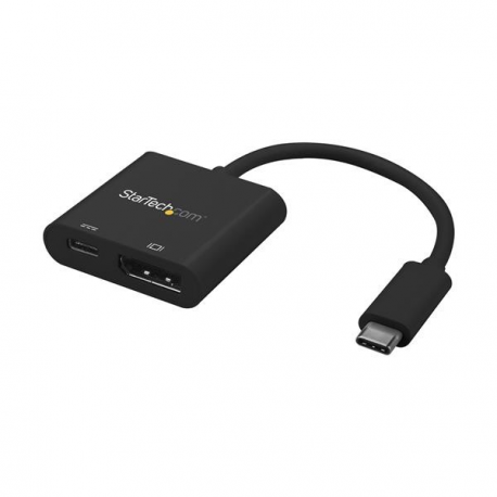 USB-C TO DP WITH USB PD (StarTech.com USB C DisplayPort Adapter mit USB Stromversorgung (USB PD) - 4K 60Hz - USB-C zu DisplayPor