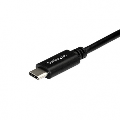 StarTech.com Right Angle USB-C Cable - 1m / 3 ft - Reversible - M / M - USB Type C Cable - USB-C Charge Cable - USB C to USB C Cable (USB2CC1MR) - USB cable - USB-C (M) straight to USB-C (M) right-angled - USB 2.0 - 1 m - black - for P / N: DKT30CHD - 0