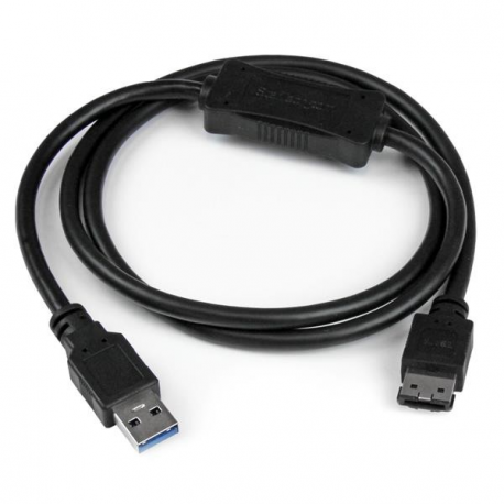 USB 3.0 TO ESATA DRIVE CABLE (StarTech.com 80cm USB 3.0 auf eSATA Festplatten / HDD / SSD / ODD Kabel - S-ATA 6Gb/s Adapterkabel