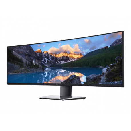 Dell UltraSharp U4919DW - LED monitor - curved - 49" - 5120 x 1440 Dual Quad HD @ 60 Hz - IPS - 350 cd / m² - 1000:1 - 5 ms - 2xHDMI, DisplayPort, USB-C - with 3 years Advanced Exchange Service - for OptiPlex 3090; Precision 7560; XPS 15 9570 - 2