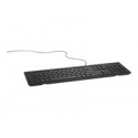 Dell KB216 - Keyboard - USB - black - QWERTY UK - for Inspiron 3459, 5759, Latitude 34XX, 35XX, 7390 2-in-1, Precision Mobile Workstation 7510