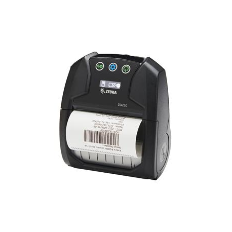 Zebra ZQ220 - Receipt printer - direct thermal - Roll (8 cm) - 203 dpi - up to 60 mm / sec - USB 2.0, NFC, Bluetooth 4.1 LE - 1