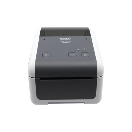 Brother TD-4410D - Label printer - direct thermal - Roll (11.8 cm) - 203 x 203 dpi - up to 203.2 mm / sec - USB 2.0, RS232C - 3