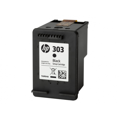 HP 303 - 4 ml - black - original - ink cartridge - for Envy Photo 62XX, Photo 71XX, Photo 78XX; Envy Inspire 72XX, 79XX; Tango; Tango X - 0