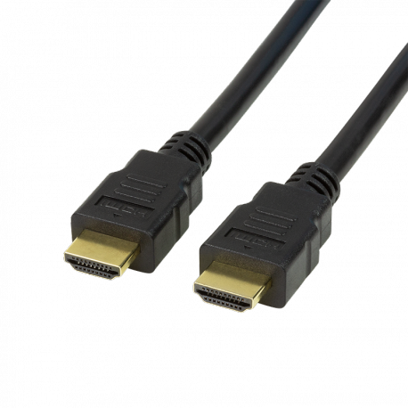 LogiLink - HDMI cable with Ethernet - HDMI male to HDMI male - 2 m - black - 4K support, 8K support, 10K support - 0