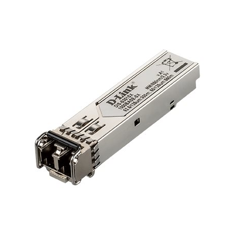 D-Link DIS S301SX - SFP (mini-GBIC) transceiver module - GigE - 1000Base-SX - LC multi-mode - up to 550 m - 1
