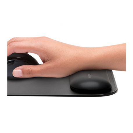 Kensington ErgoSoft Wrist Rest - Mouse pad - black - 7