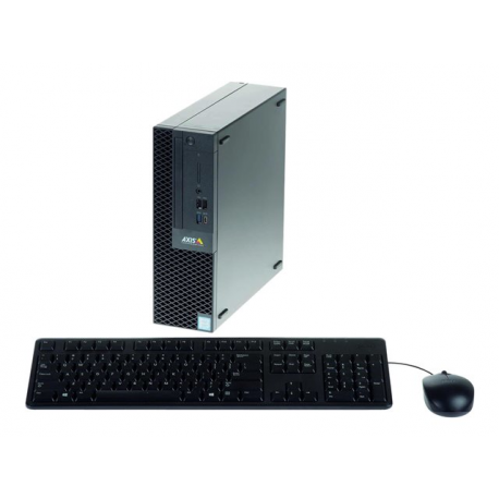 AXIS Camera Station S9002 MkII Desktop Terminal - Tower - Core i5 8400  /  2.8 GHz - RAM 8 GB - SSD 128 GB - Quadro P600 - GigE - Windows 10 Enterprise - monitor: none - keyboard: UK - 1