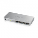 Zyxel GS1008HP - Switch - 8 x 10 / 100 / 1000 (PoE+) - desktop, wall-mountable - PoE+ (60 W)