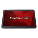 ViewSonic TD2430 - LED monitor - 24" (23.6" viewable) - touchscreen - 1920 x 1080 Full HD (1080p) - VA - 3000:1 - HDMI, VGA, DisplayPort - speakers