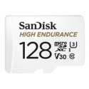 SanDisk High Endurance - Flash memory card (microSDXC to SD adapter included) - 128 GB - Video Class V30  /  UHS-I U3  /  Class10 - microSDXC UHS-I
